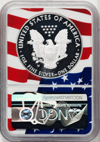 2019-W S$1 Silver Eagle NGC PF70