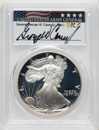 1986-S Silver Eagle General George W. Casey Jr. DCAM PCGS PR70