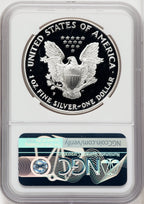 1994-P S$1 Silver Eagle Mike Castle NGC PF70