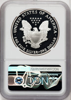 1995-P S$1 Silver Eagle Mike Castle NGC PF70