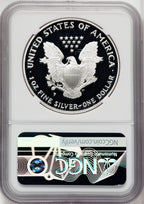 1996-P S$1 Silver Eagle NGC PF70