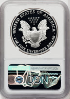 1999-P S$1 Silver Eagle Mike Castle NGC PF70