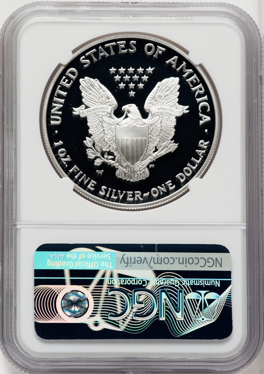 2004-W S$1 Silver Eagle Mike Castle NGC PF70