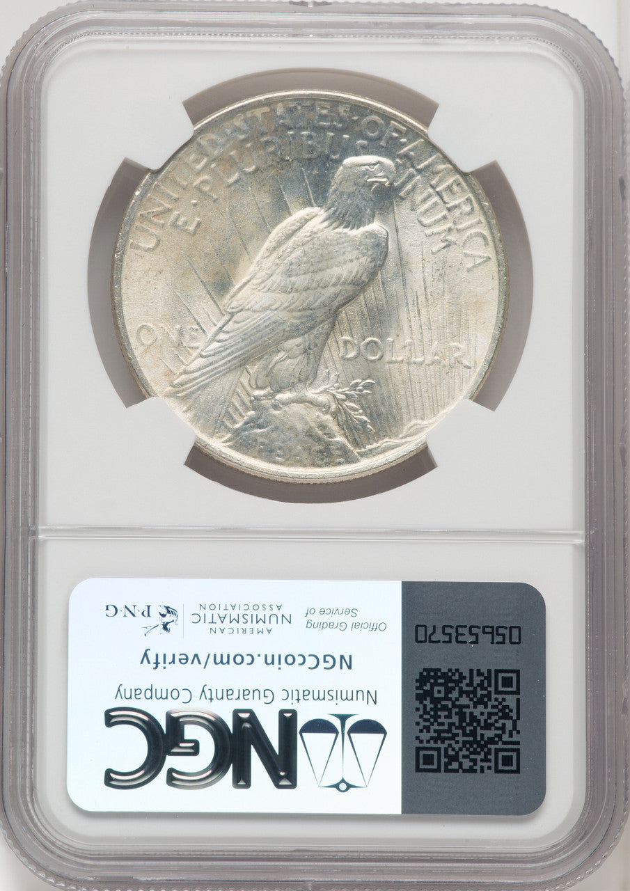1923 $1 Peace Dollar NGC MS67 (766948003)