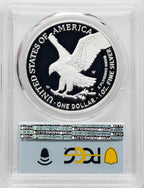 2022-W S$1 Silver Eagle FDI PRDC PCGS PR70