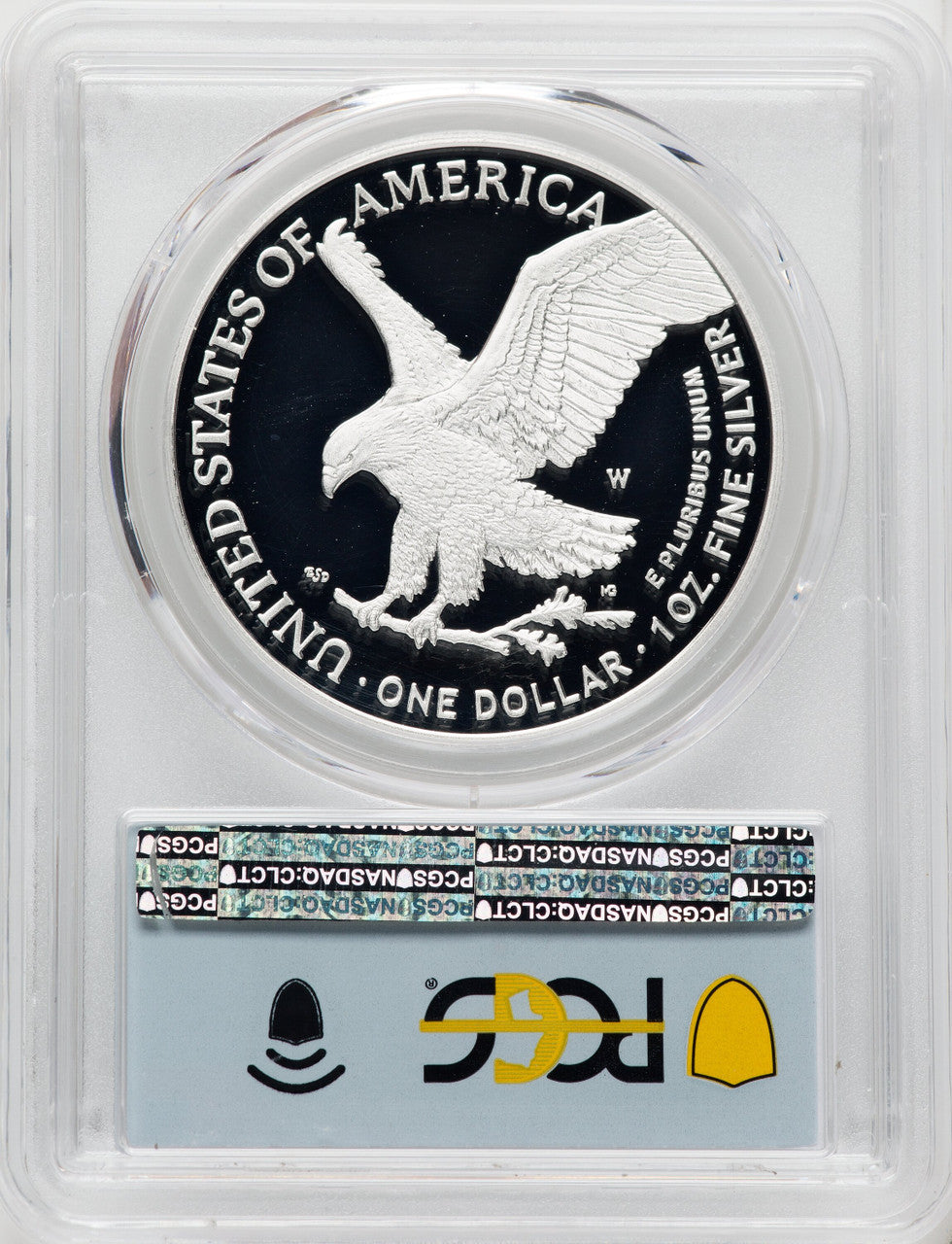 2022-W S$1 Silver Eagle FDI PRDC PCGS PR70