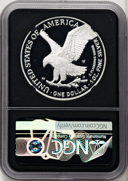2023-W $1 Silver Eagle First Day of Issue NGC PF70