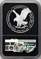 2023-W $1 Silver Eagle First Day of Issue NGC PF70