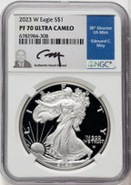 2023-W American Silver Eagle NGC PF70 Ed Moy