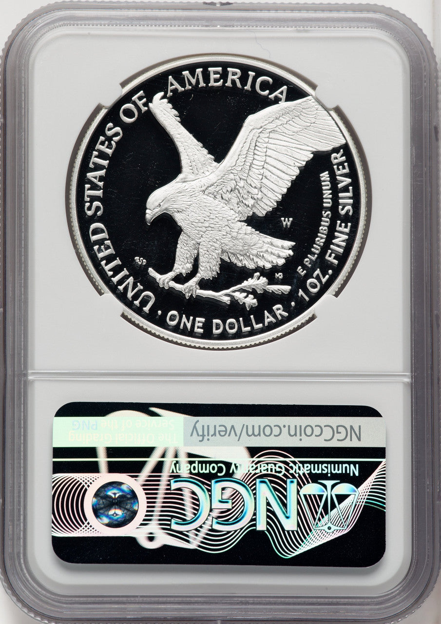 2023-W American Silver Eagle NGC PF70 Ed Moy