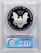 2006-W S$1 Silver Eagle First Strike FS Flag PCGS PR70