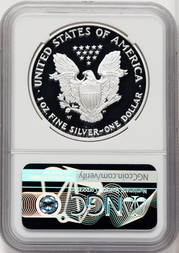 2007-W Silver Eagle First Strike Mike Castle NGC PF70