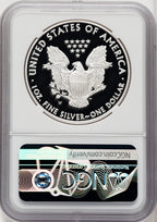 2008-W S$1 Silver Eagle Mike Castle NGC PF70
