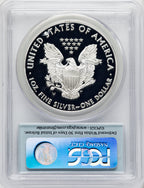 2010-W S$1 Silver Eagle First Strike FS Flag PCGS PR70