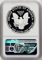 2011-W S$1 Silver Eagle Brown Label NGC PF70