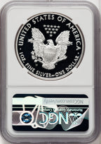 2012-W S$1 Silver Eagle Brown Label NGC PF70 (761293032)
