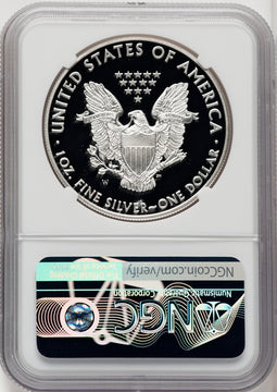 2012-W S$1 Silver Eagle Mike Castle NGC PF70