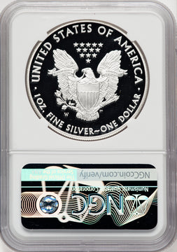 2015-W S$1 Silver Eagle Mike Castle NGC PF70