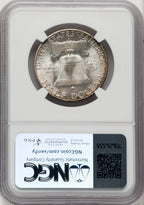 1949-S 50C FL Franklin Half Dollar NGC MS66+