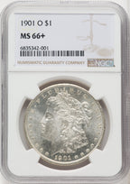 1901-O $1 Morgan Dollar NGC MS66+ (767221004)
