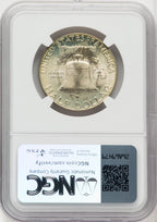 1948 50C FL Franklin Half Dollar NGC MS66+