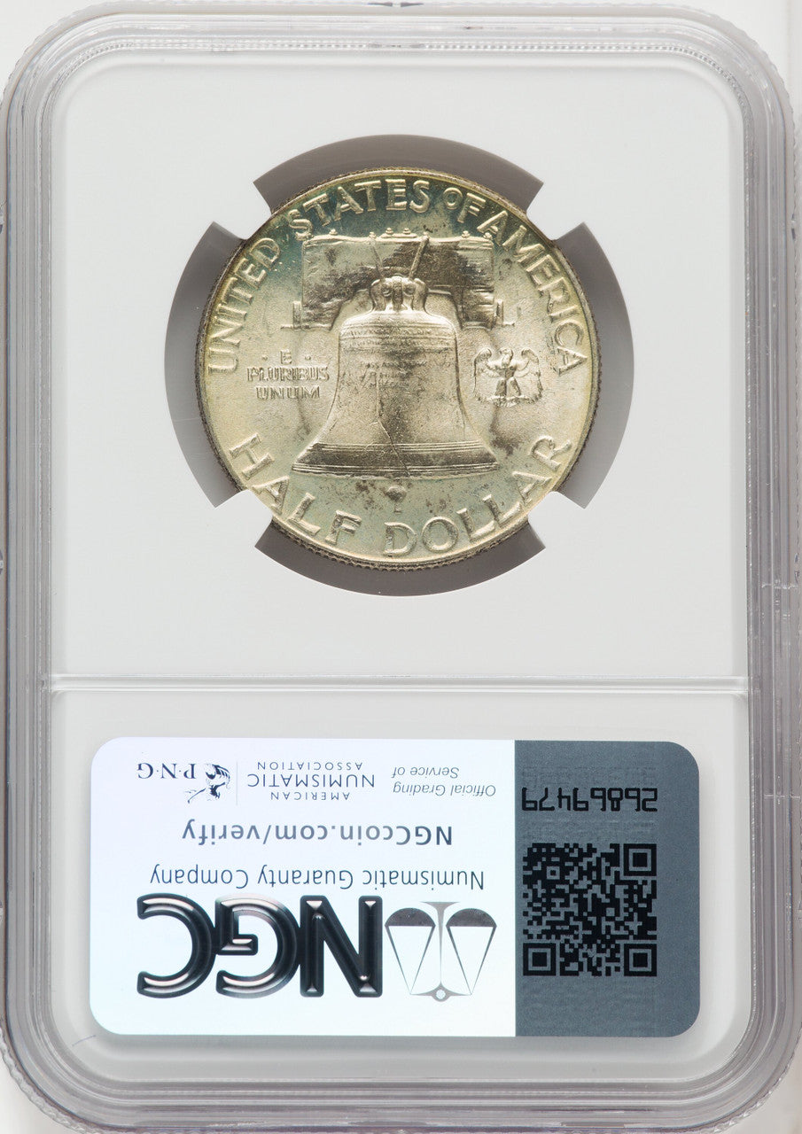 1948 50C FL Franklin Half Dollar NGC MS66+