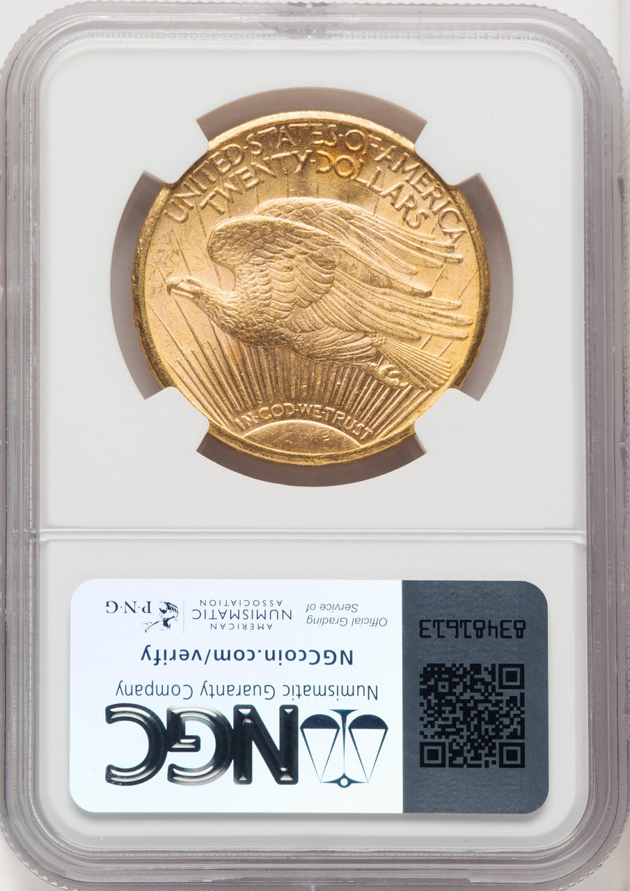 1910-S $20 Saint-Gaudens Double Eagle NGC MS64
