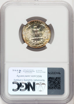 1944-D 25C Washington Quarter NGC MS67+