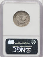 1921 25C Standing Liberty Quarter NGC VF30