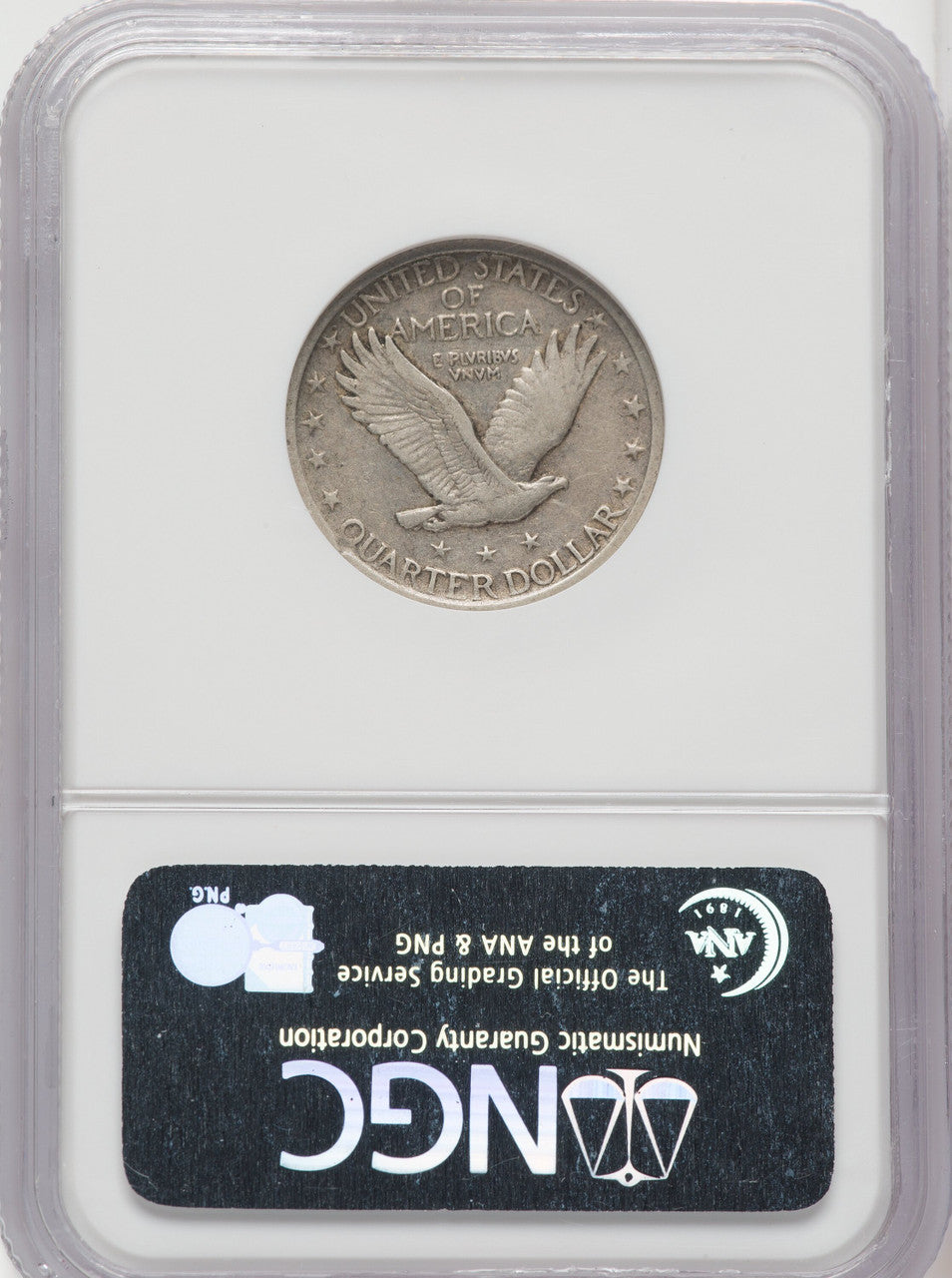 1921 25C Standing Liberty Quarter NGC VF30