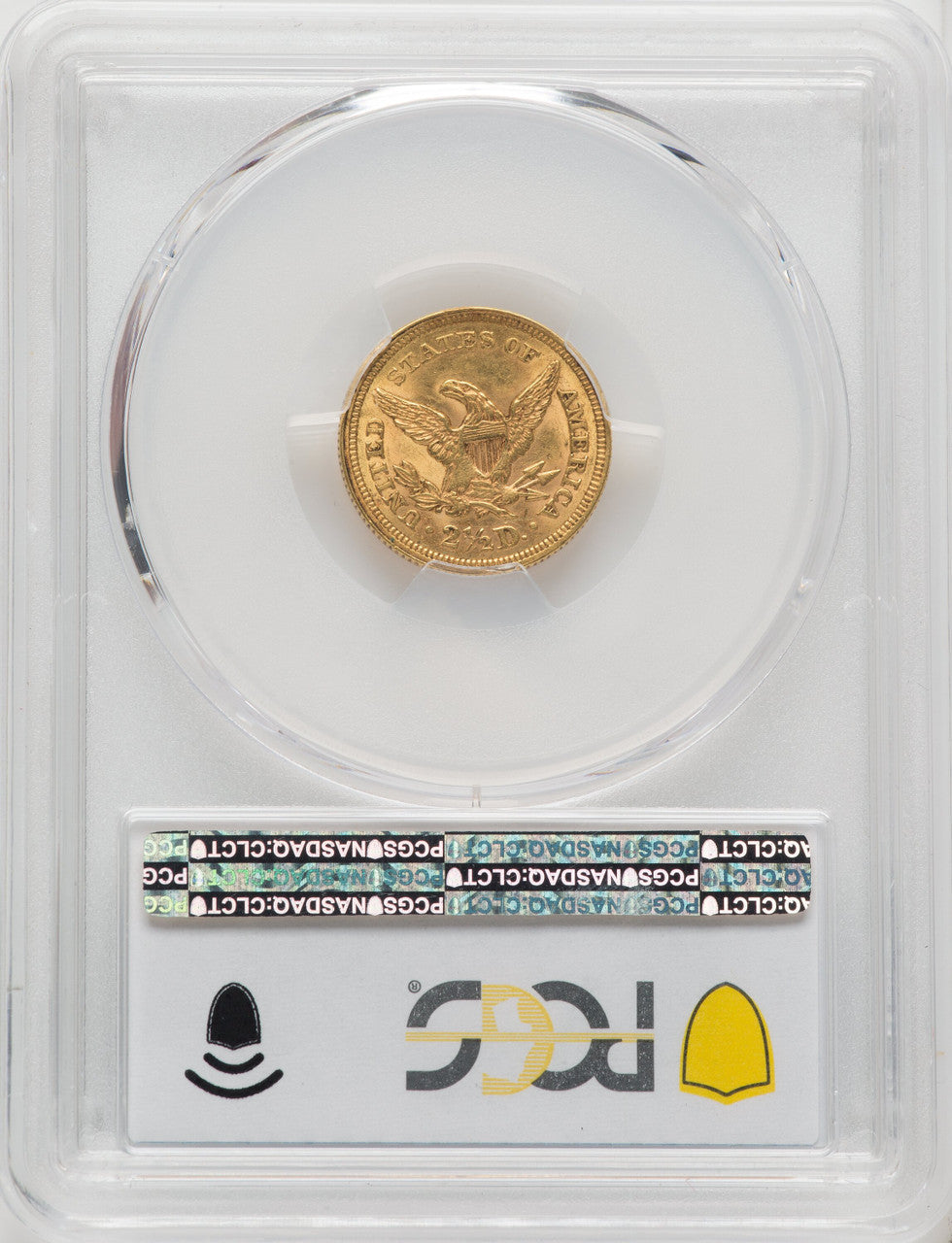1853 $2.50 Liberty Quarter Eagle PCGS MS62