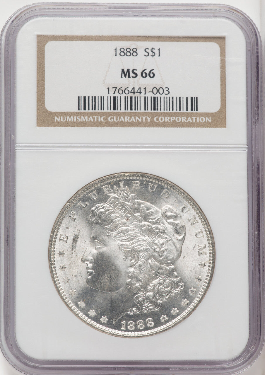 1888 $1 Morgan Dollar NGC MS66 (767975025)