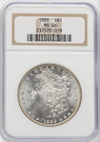 1888 $1 Morgan Dollar NGC MS66 (767901019)
