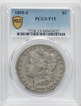 1895-S $1 Morgan Dollar PCGS 15