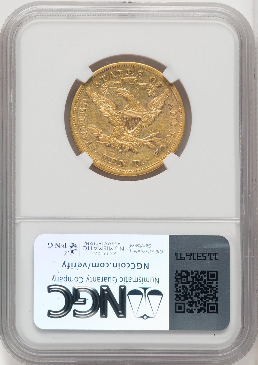 1874-S $10 Liberty Eagle NGC XF45
