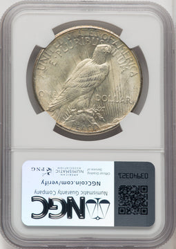 1926 $1 Peace Dollar NGC MS66 (506218014)