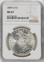 1899-O $1 Morgan Dollar NGC MS67 (506219011)