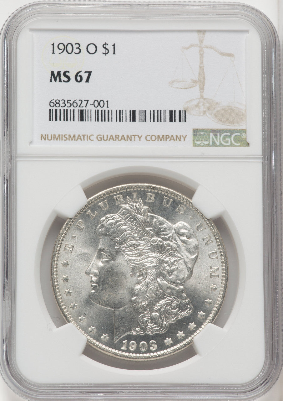 1903-O $1 Morgan Dollar NGC MS67 (767389050)