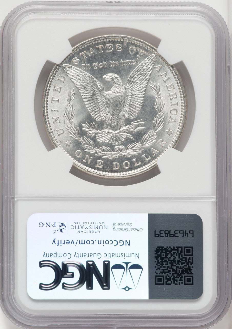 1886 $1 Kenneth Bressett Red Book Morgan Dollar NGC MS67