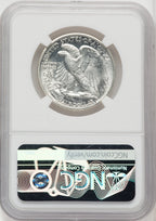 1941-S 50C Green Label Walking Liberty Half Dollar NGC MS67