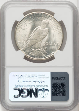 1924-S $1 Peace Dollar NGC MS65
