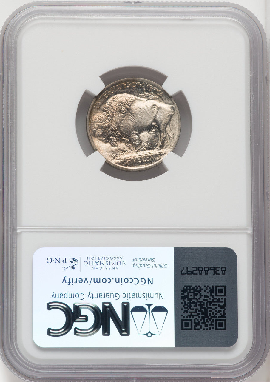 1913 Type One 5C Kenneth Bressett Red Book Buffalo Nickel NGC MS68