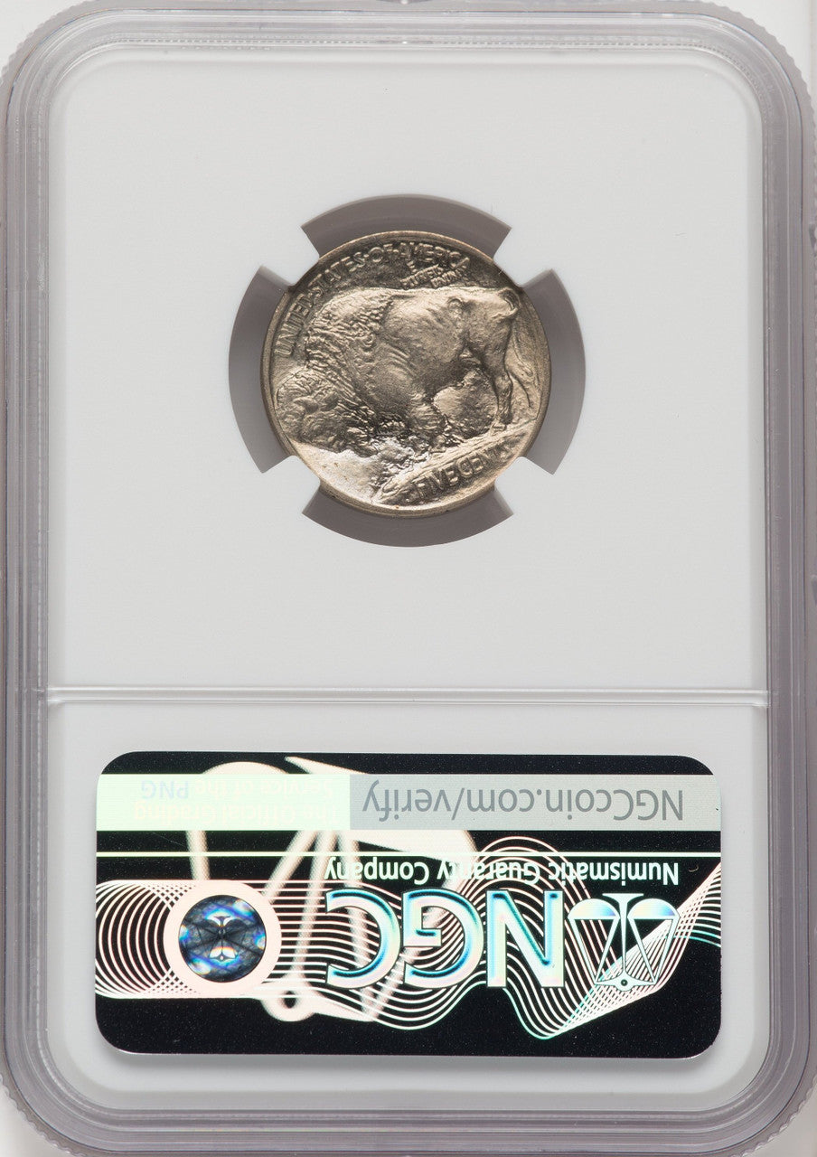 1913 Type One 5C Kenneth Bressett Red Book Buffalo Nickel NGC MS67+