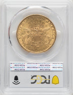 1890-CC $20 Liberty Double Eagle PCGS MS61