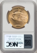 1913-D $20 Saint-Gaudens Double Eagle NGC MS62 (571970029)