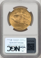 1910 $20 Saint-Gaudens Double Eagle NGC MS63 (571980029)