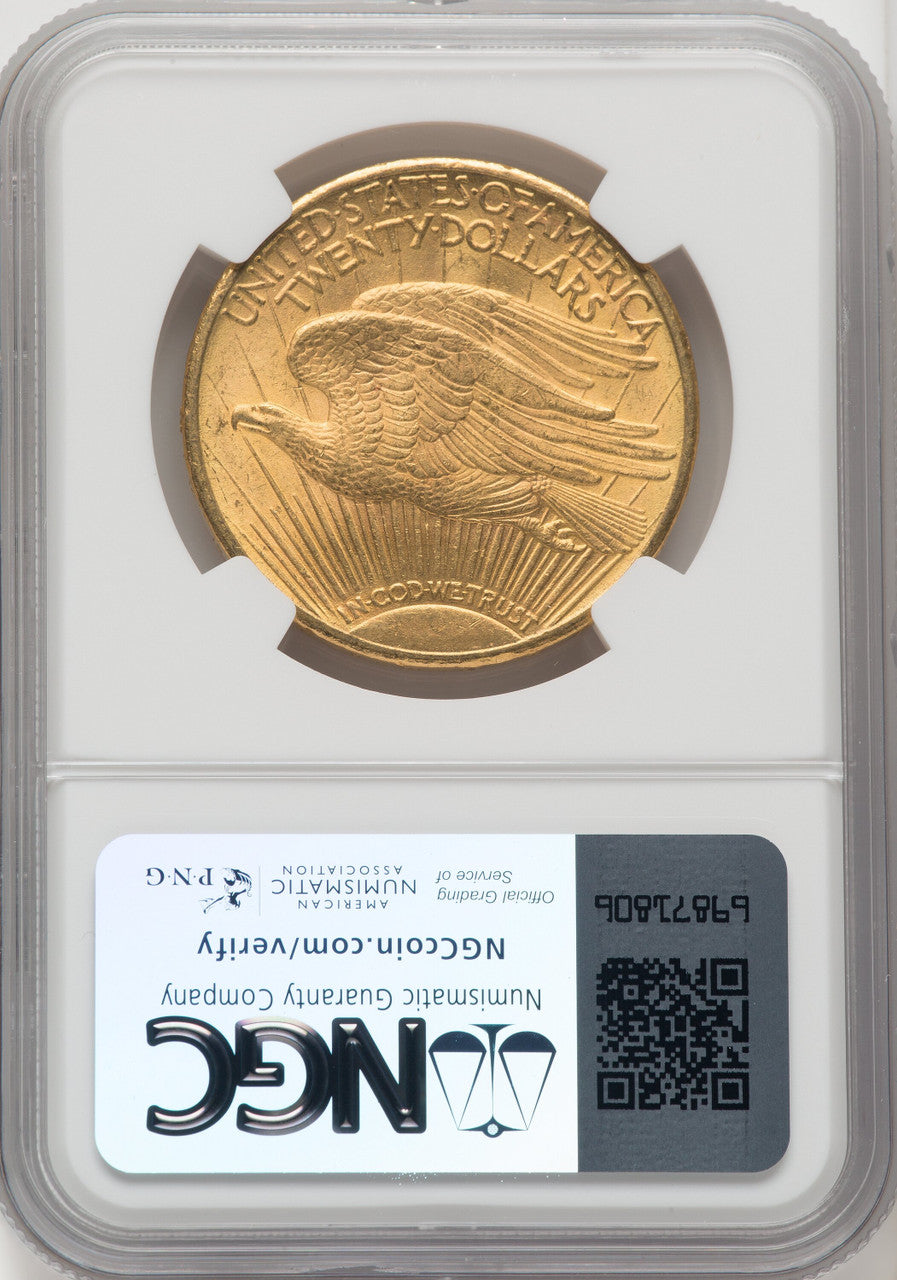 1910 $20 Saint-Gaudens Double Eagle NGC MS63 (571979068)