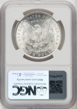1882 $1 Morgan Dollar NGC MS66+
