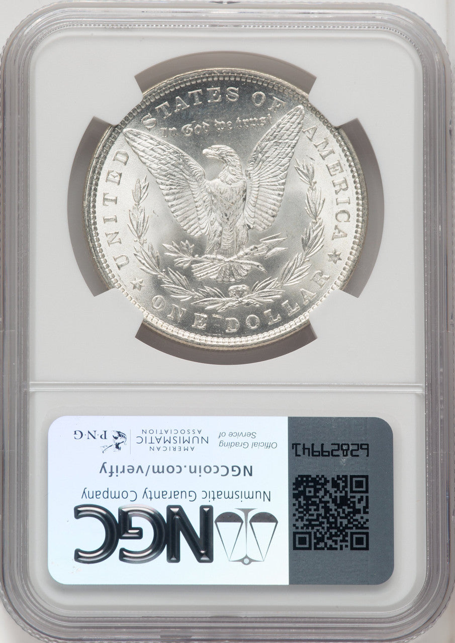 1882 $1 Morgan Dollar NGC MS66+