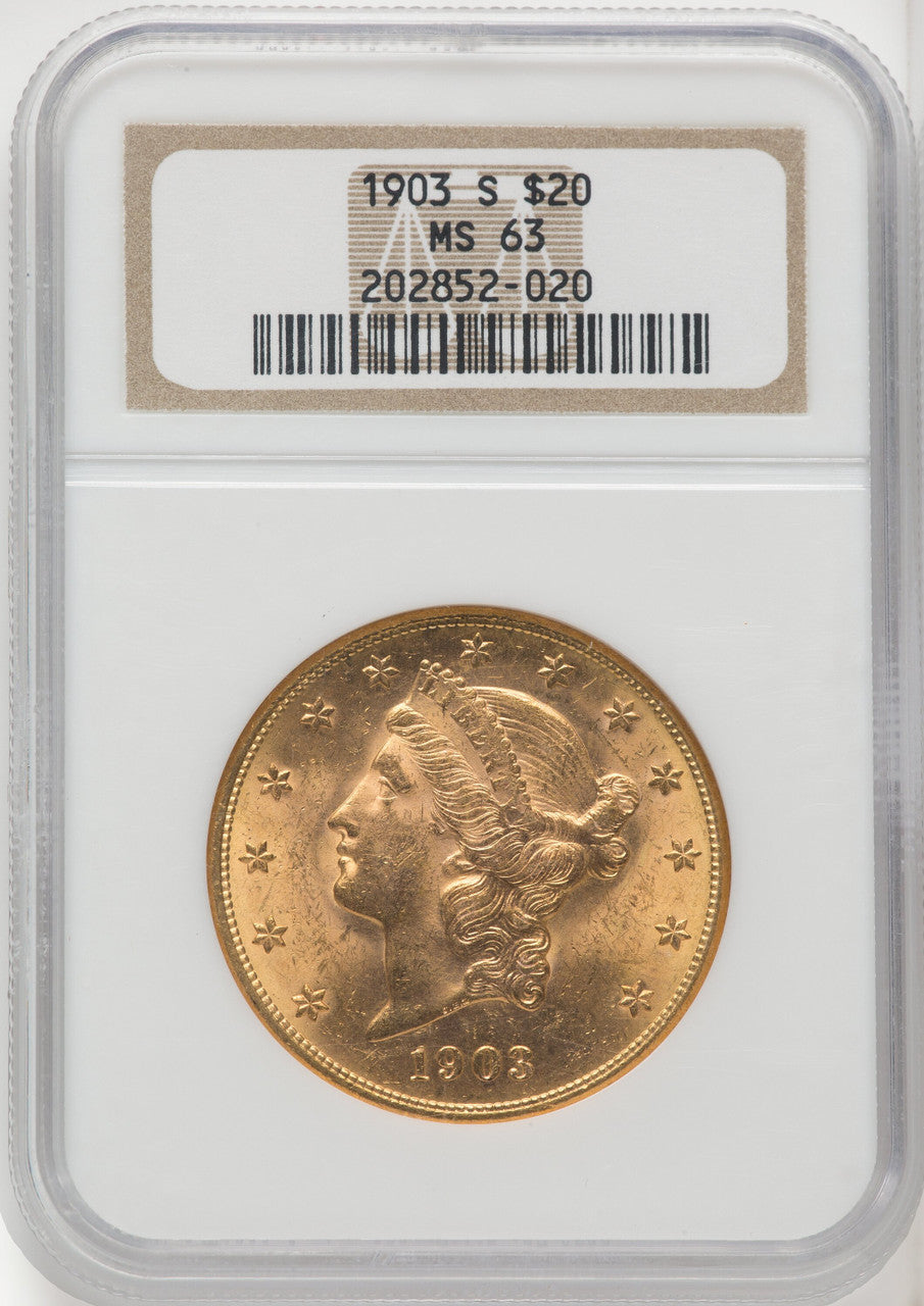 1903-S $20 Liberty Double Eagle NGC MS63 (767747007)